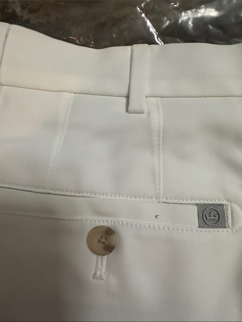 New White Peter Millar White Men's Crown Sport 32” Shorts Golf - Picture 6 of 9